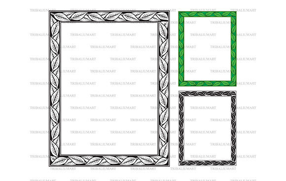 Enhance Your Designs with a Floral Border Frame