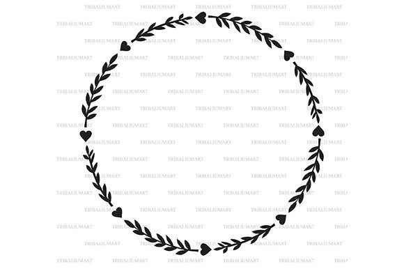 Floral Heart Wreath: A Versatile and Charming Decorative Element