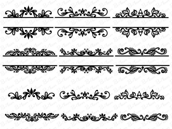Ornamental Floral Frames: A Versatile Tool for Creative and Professional Projects