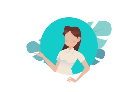 Understanding and Utilizing Digital Vector Art Files: The Strong Woman Beauty Circle Floral Example