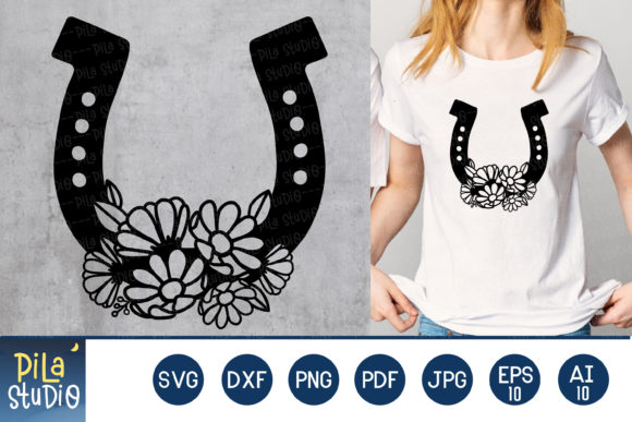 Unleashing Creativity with Floral Horseshoe Svg: A Versatile Vector Solution